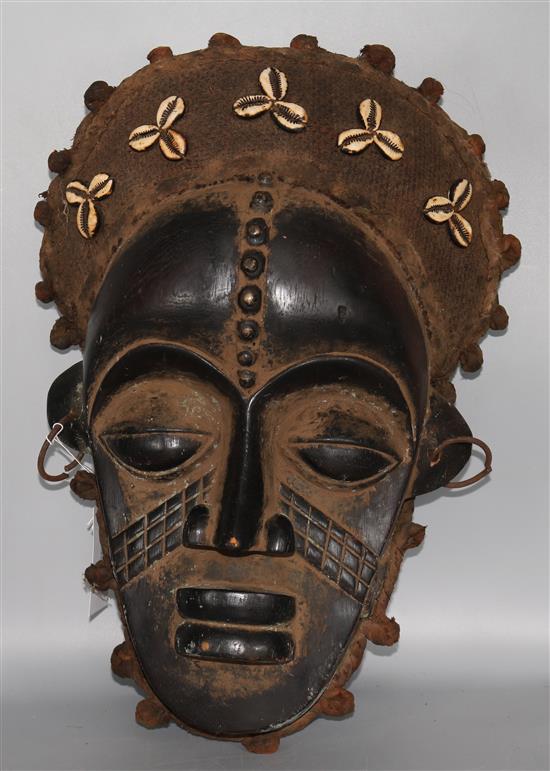 A Cherokee tribal mask